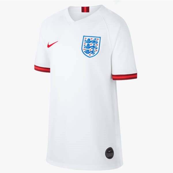 Camisetas Inglaterra Primera equipo Mujer 2019 Blanco
